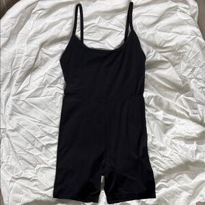 madewell black one piece